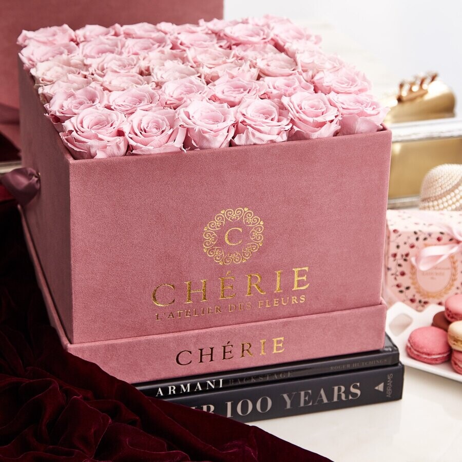  Wholesale Matt Laminated Velvet Flower Boxes for Valentine's Day 2025 - Transparent Gift Packaging