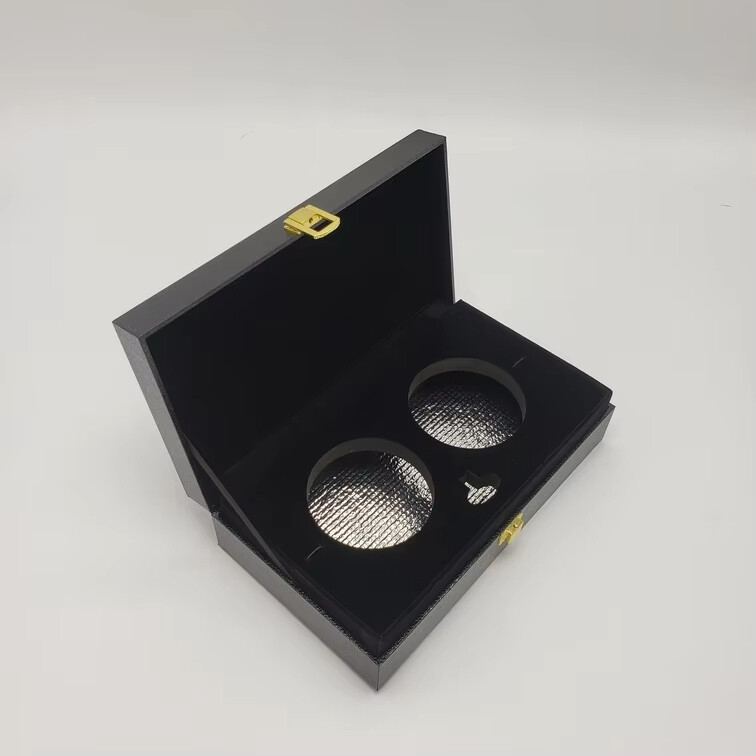  Custom UV Coated Caviar Jam & Bee Honey Jar Paper Packaging Box Manufacturer in China
