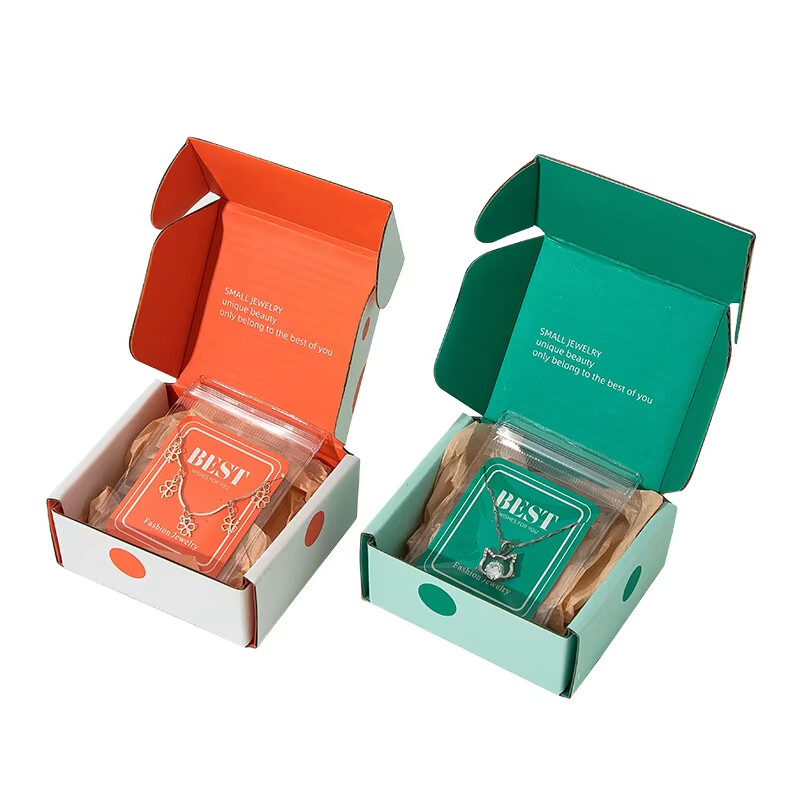  Factory Price Custom Black Pink Corrugated Carton Boxes for Jewelry Wholesale Shipping