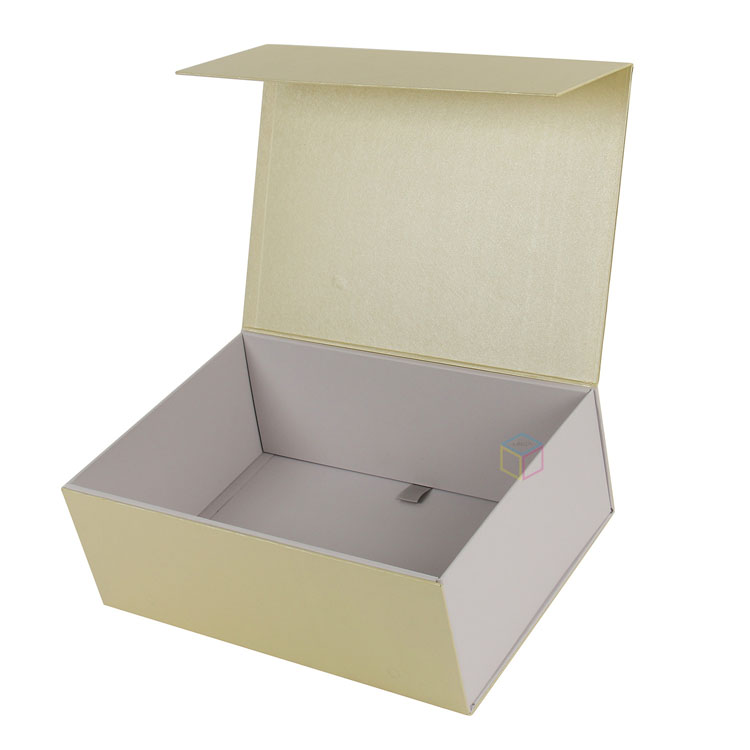  2025 Custom Large Logo Magnetic Folding Gift Box | Luxury Rigid Cardboard Packaging