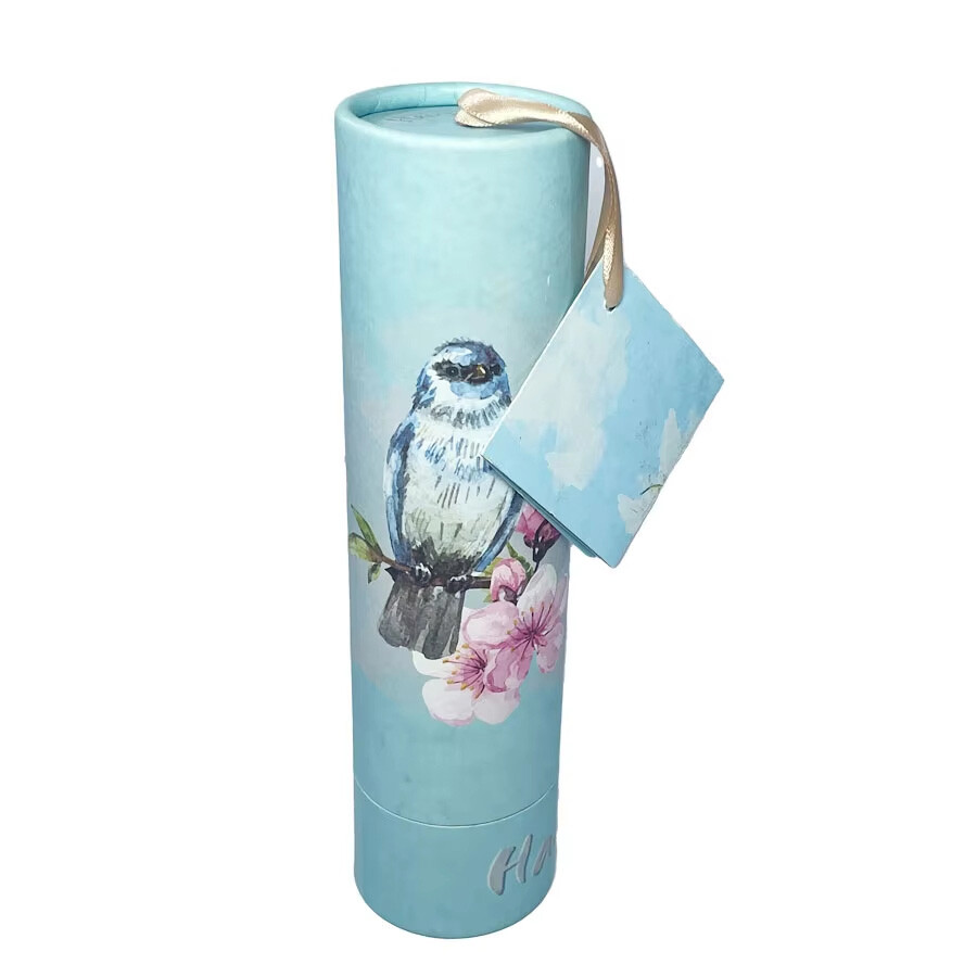  Custom Luxury Hair Brush Box - Round Cylinder Cardboard Packaging