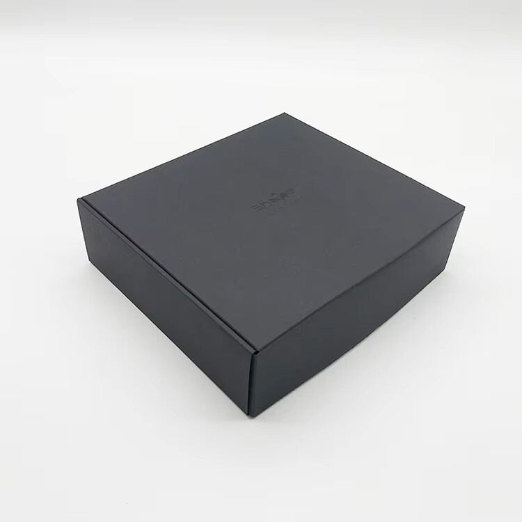  Customized Black Corrugated Mailer Boxes with Personalized Logo - Cheap & High-Quality