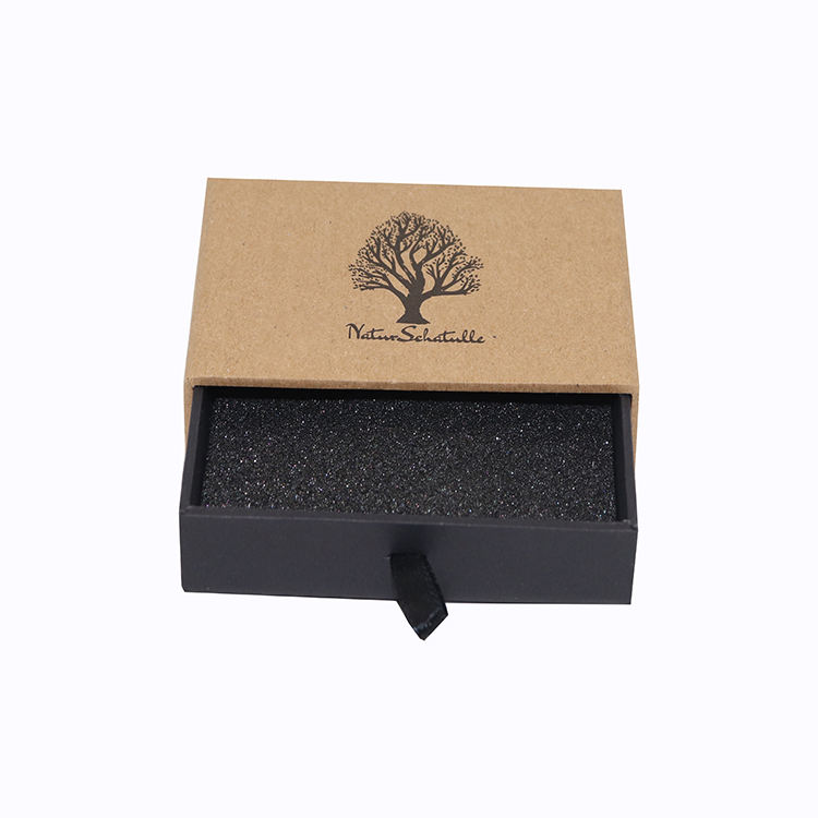  Custom Decorative Kraft Paper Cardboard Storage Drawer Boxes