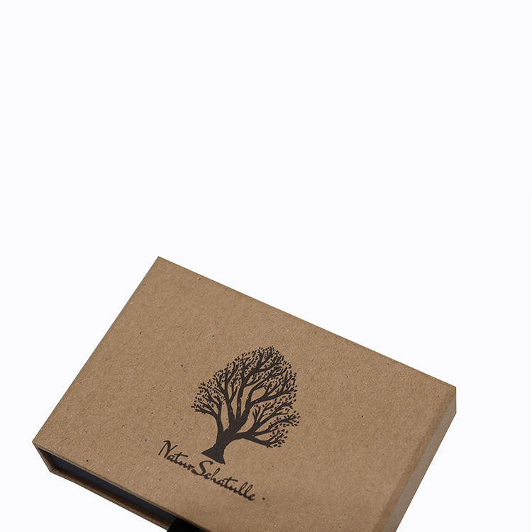 Custom Decorative Kraft Paper Cardboard Storage Drawer Boxes