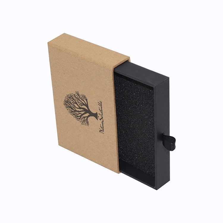Custom Decorative Kraft Paper Cardboard Storage Drawer Boxes