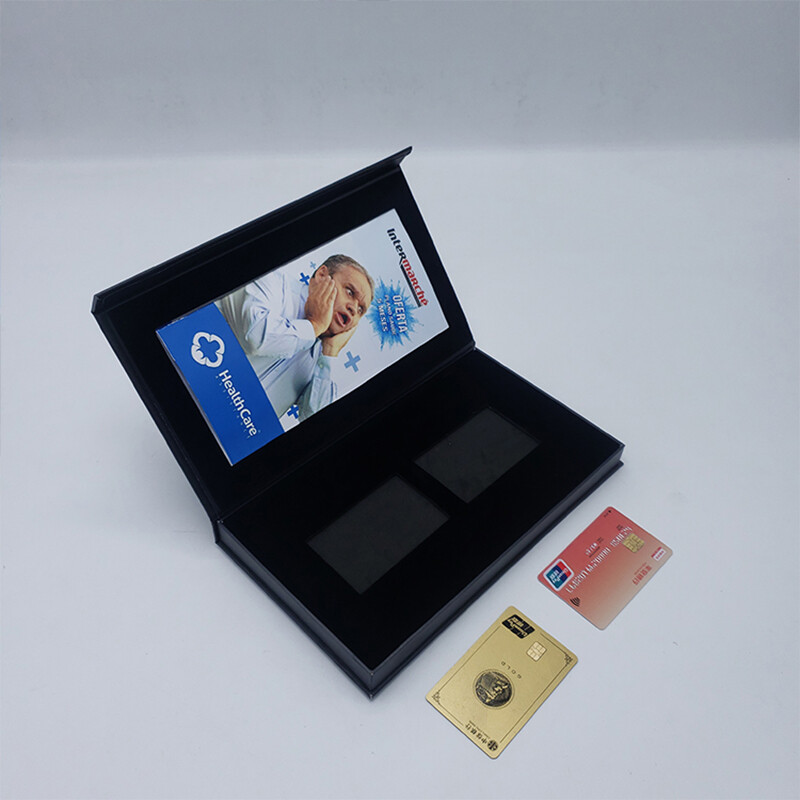  Luxury Magnetic Packaging Credit Card Black Box - Custom Corrugated Mailer Boxes