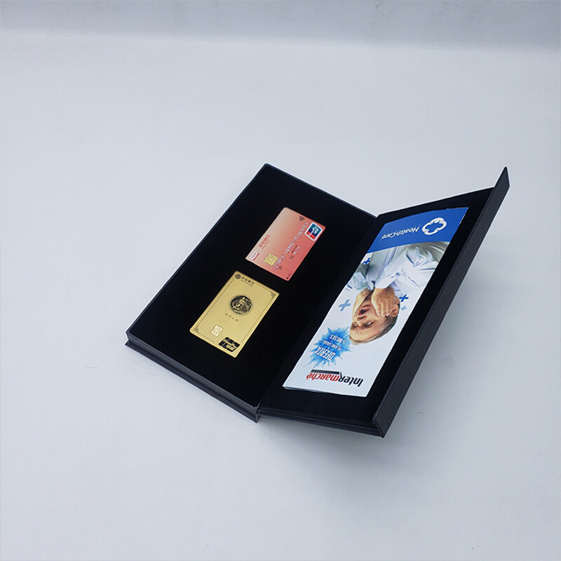  Luxury Magnetic Packaging Credit Card Black Box - Custom Corrugated Mailer Boxes