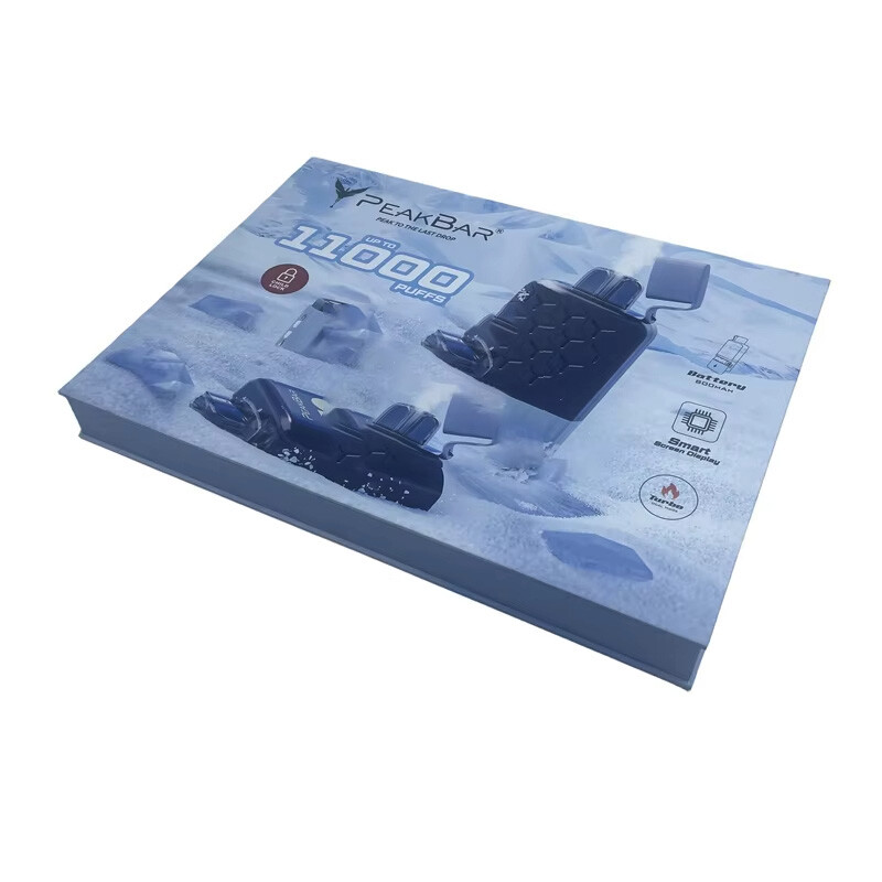 luxury rigid set up electronic product packaging with EVA and LCD Screen