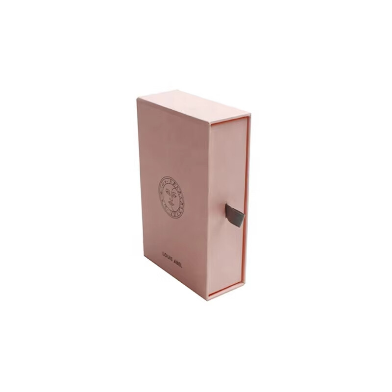  Custom Luxury Pink Cardboard Drawer Jewelry Gift Box - High-End Packaging Solution