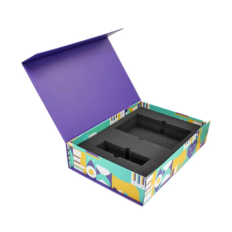  Customised Luxury Collapsible Rigid Magnetic Folding Box with EVA - Premium Packaging Solutions