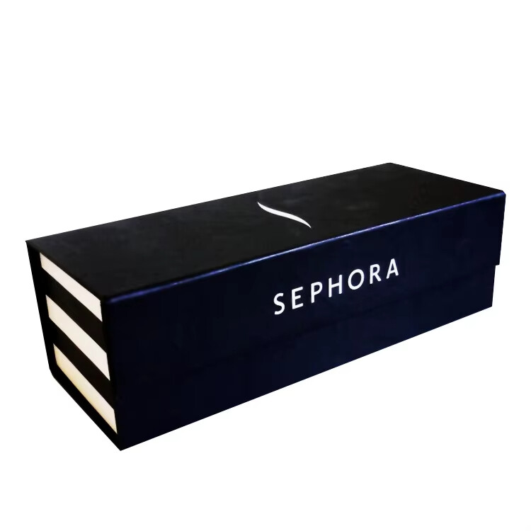  Custom Black Cardboard Gift Box with Magnetic Closure for Premium Packaging