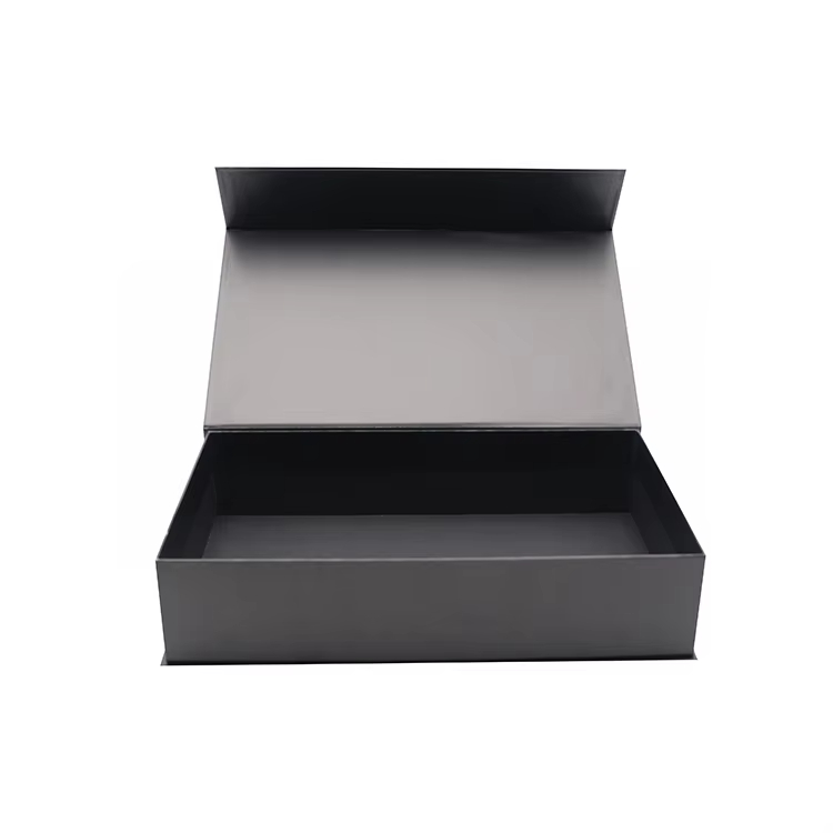  Custom Luxury Magnetic Black Cardboard Wine Glass Packaging Boxes