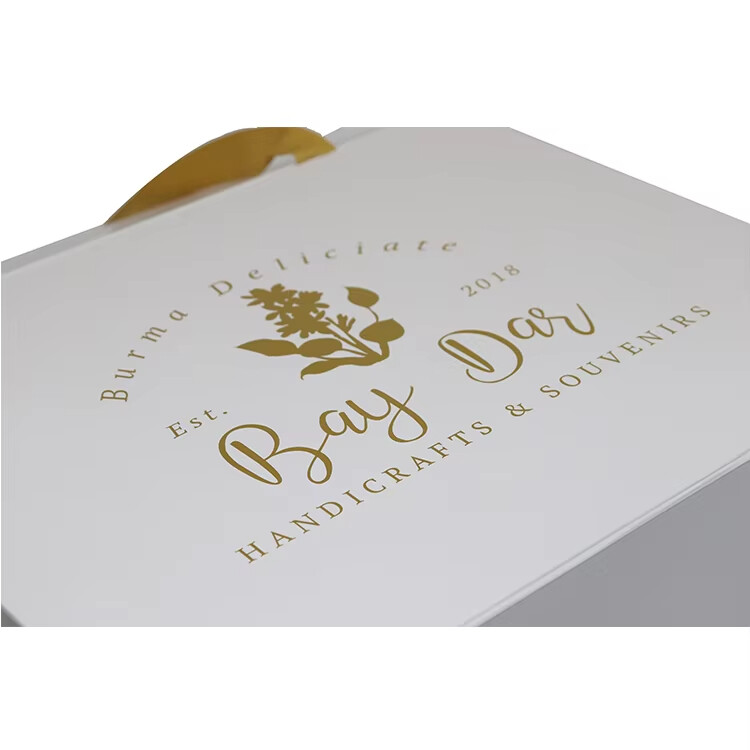  Custom Magnetic Foldable Clothing Packaging Box with Ribbon - Eco-Friendly & Fashionable Design