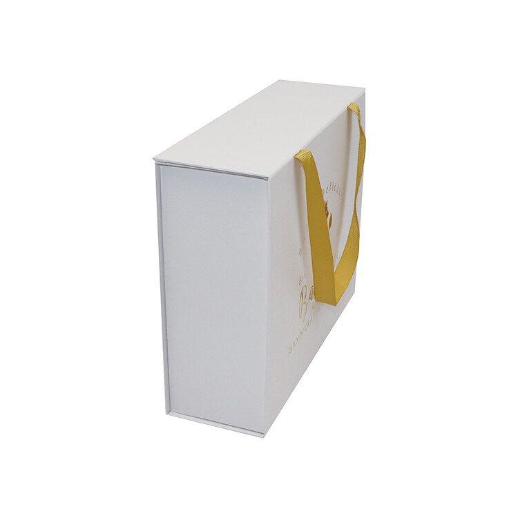  Custom Magnetic Foldable Clothing Packaging Box with Ribbon - Eco-Friendly & Fashionable Design