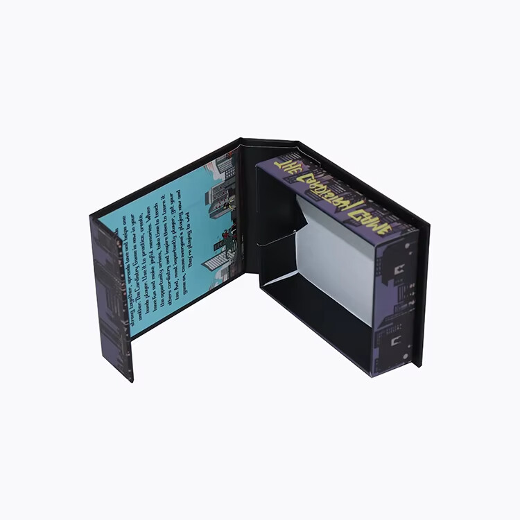  Custom Rigid Cardboard Game Gift Box with Magnetic Lid - High-End Packaging Solutions