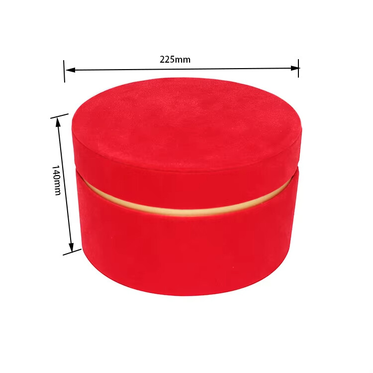  Custom Luxury Velvet Fresh Flower Box Packaging - Elegant & Eco-Friendly Options