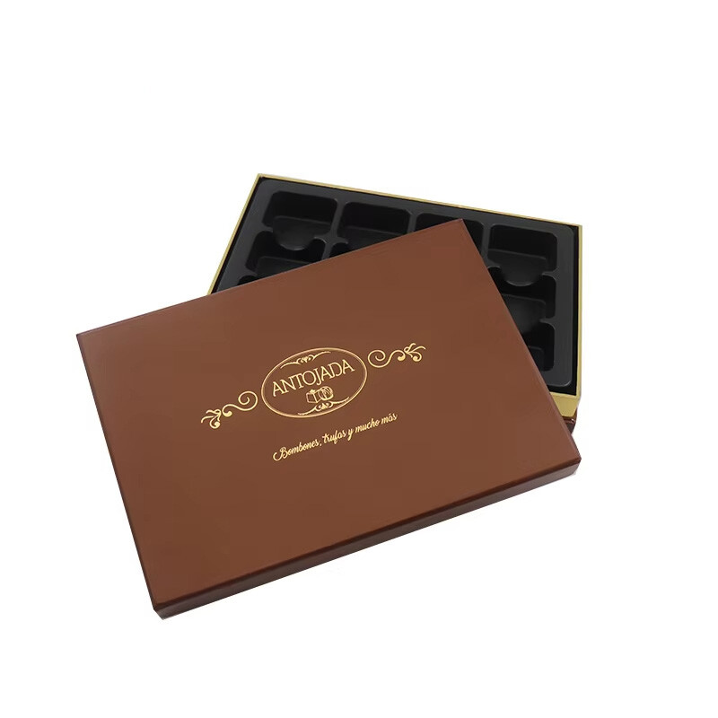  Custom Beautiful Dividers Chocolate & Strawberry Boxes Packaging with High-Quality Materials