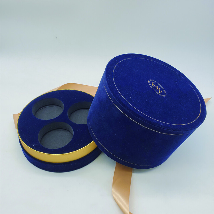  Wholesale Cardboard Round velvet Boxes - Factory Direct Prices & Custom Printing