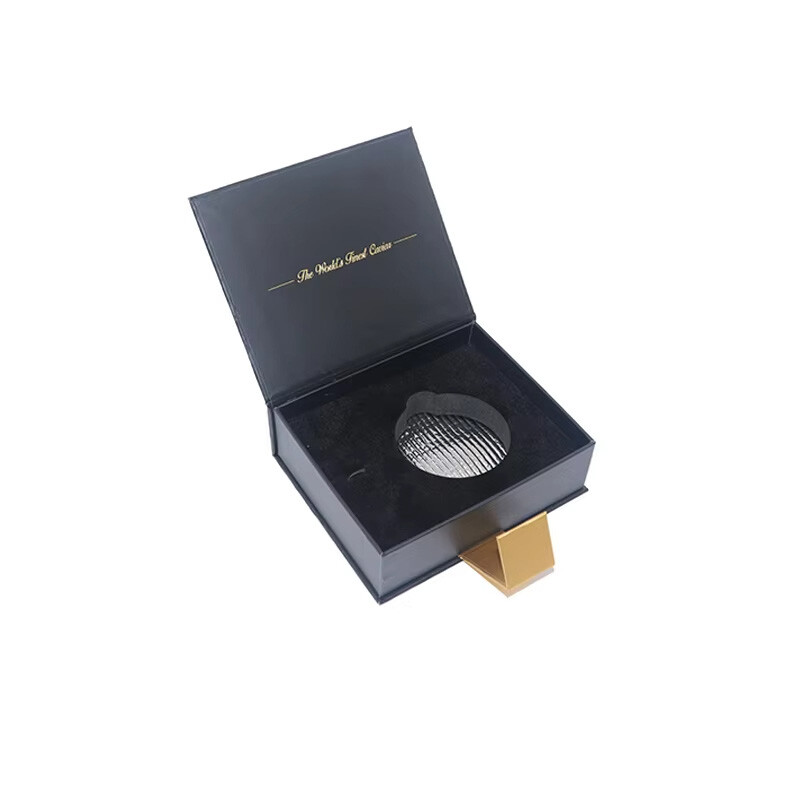  Custom High-End Caviar Presentation Box with Logo & Ice Bag for Premium Gifting