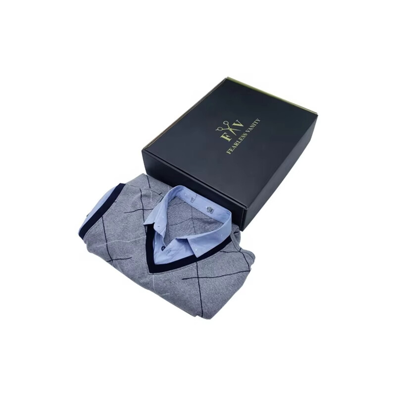  Customized Corrugated Gift Boxes for Clothing Packaging with Matte Finish