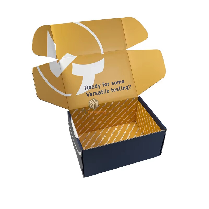  Custom Logo Printed Corrugated Colored Mailer Boxes - Wholesale & OEM Services