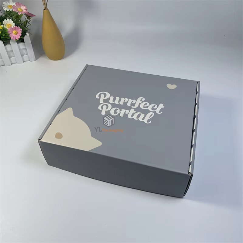  Custom Logo Corrugated Colored Mailing Cardboard Boxes for Shipping and Packaging