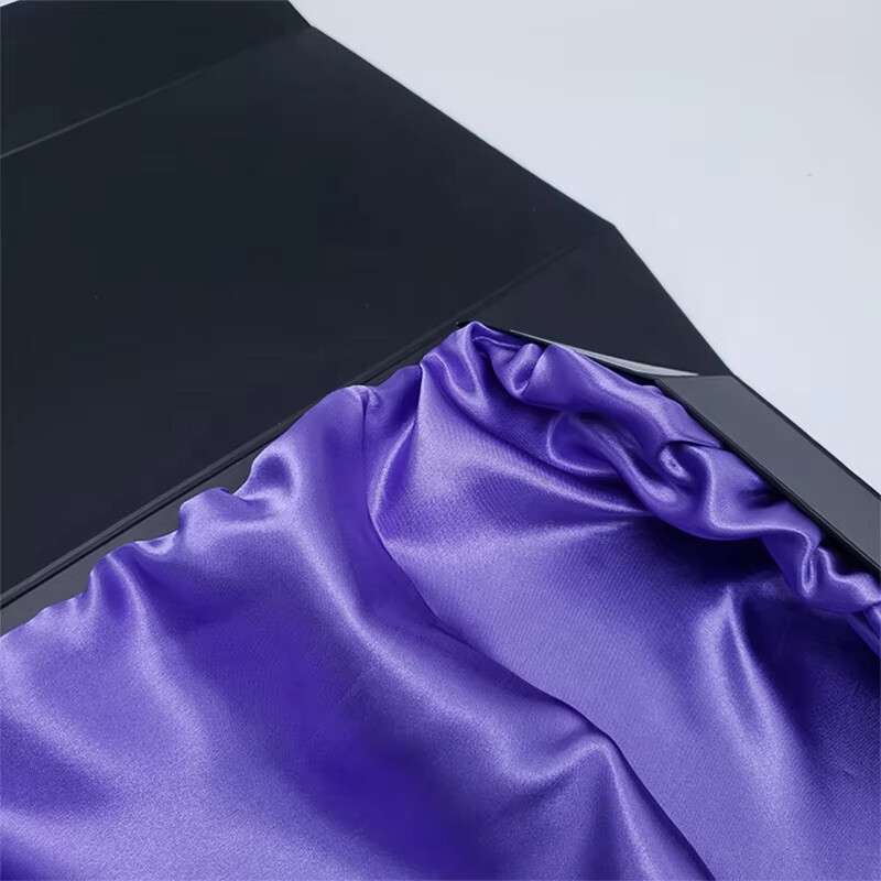  Custom Foldable Magnetic Closure Cardboard Boxes for Hair Extensions Packaging