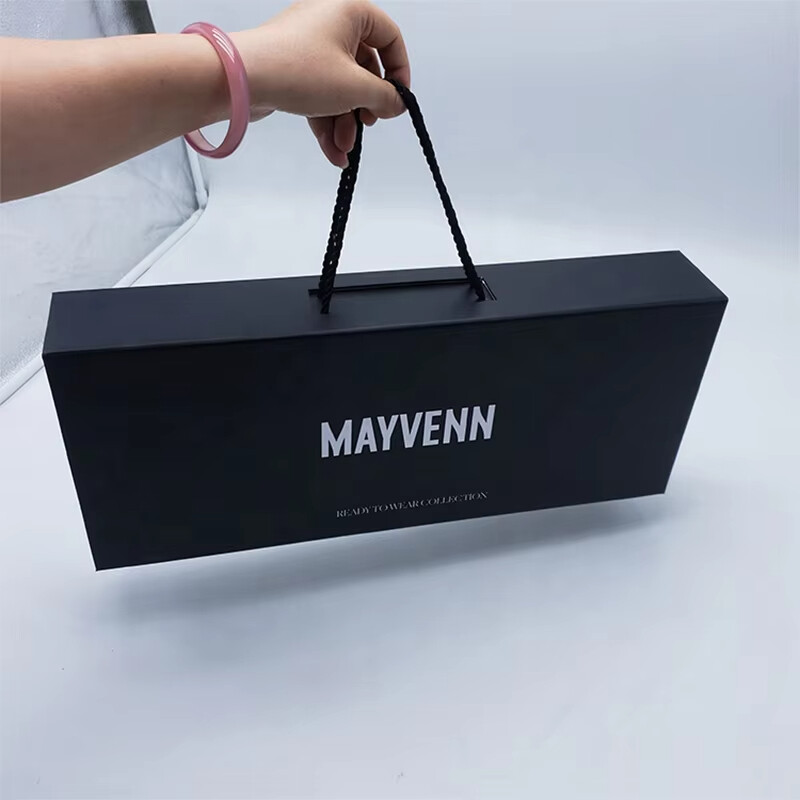  Custom Foldable Magnetic Closure Cardboard Boxes for Hair Extensions Packaging