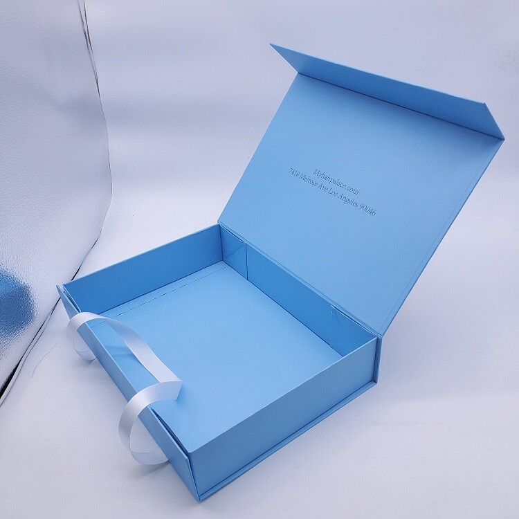 Custom Eco-Friendly Luxury Magnetic Gift Box Packaging with Custom Logo