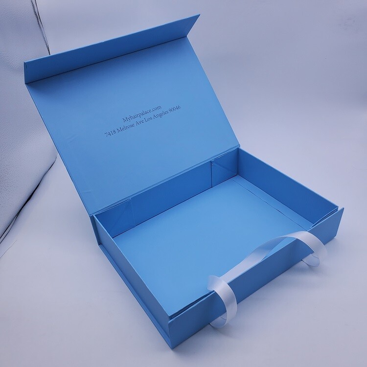 Custom Eco-Friendly Luxury Magnetic Gift Box Packaging with Custom Logo
