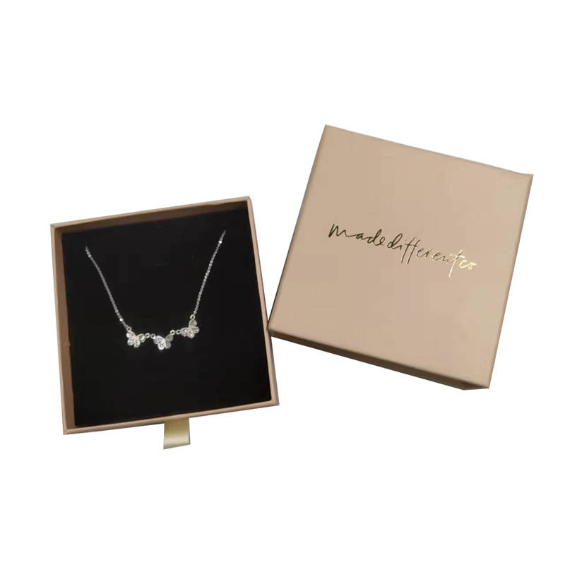  Custom Luxury Wholesale Jewelry Packaging Boxes - Wedding Rings, Necklaces, Earrings with Sliding Cardboard Design