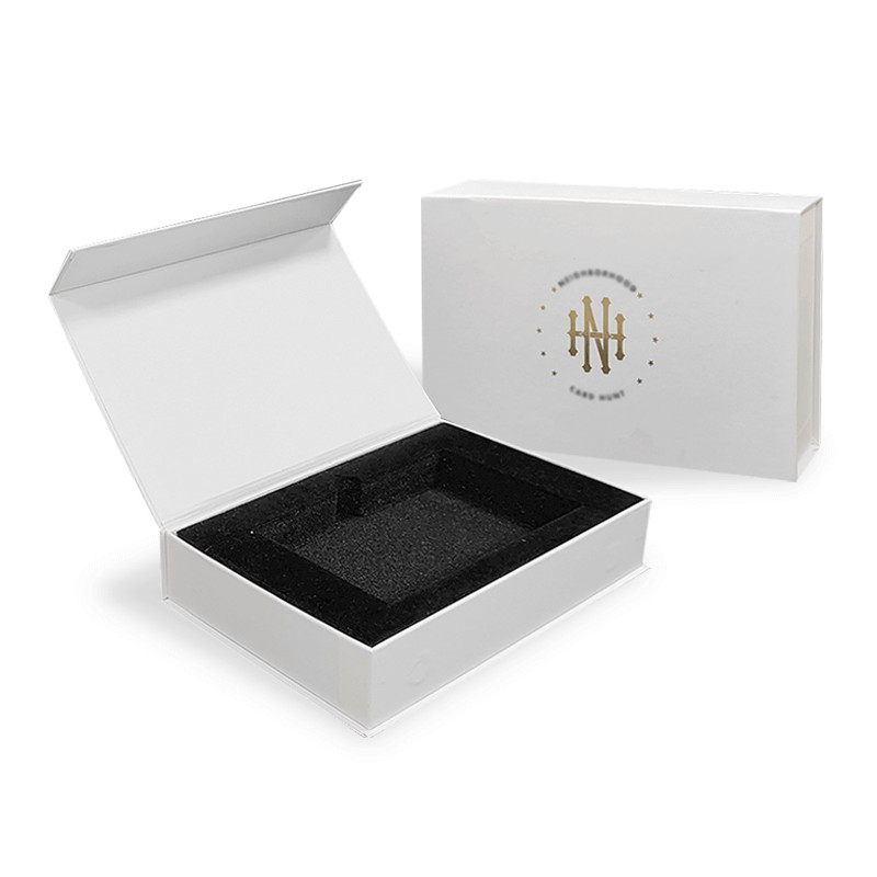 主图_003.png Custom White Book-Shaped Cardboard Gift Box with Magnetic Flap Closure