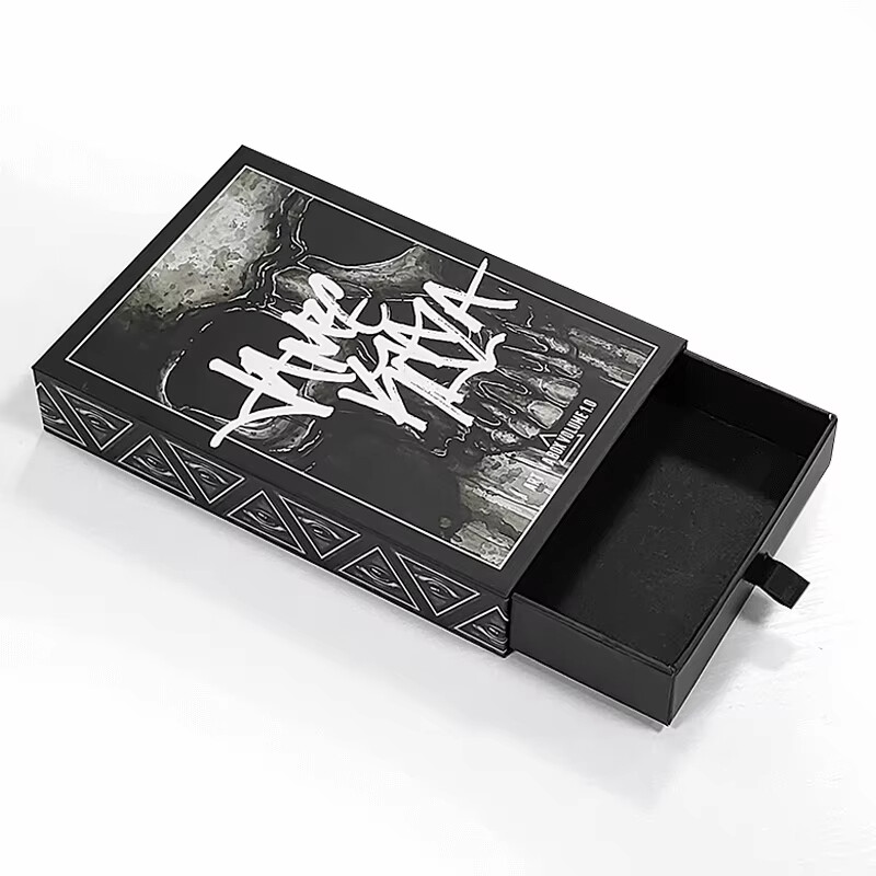  Custom Logo Rigid Sliding Drawer Box - Wholesale Fancy Gift Boxes for Jewelry Accessory Storage