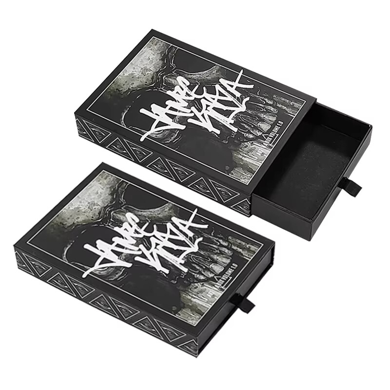  Custom Logo Rigid Sliding Drawer Box - Wholesale Fancy Gift Boxes for Jewelry Accessory Storage