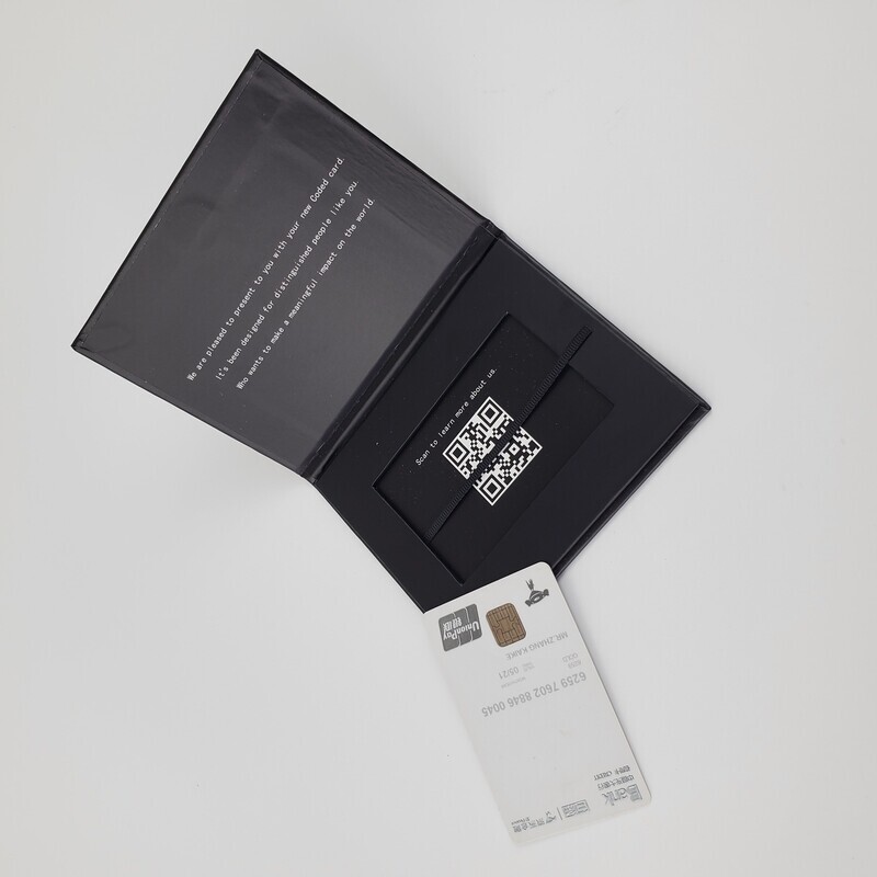  Luxury Rigid Cardboard Photo Frame Album & Credit Card Gift Box with Magnetic Closure & Foam Insert