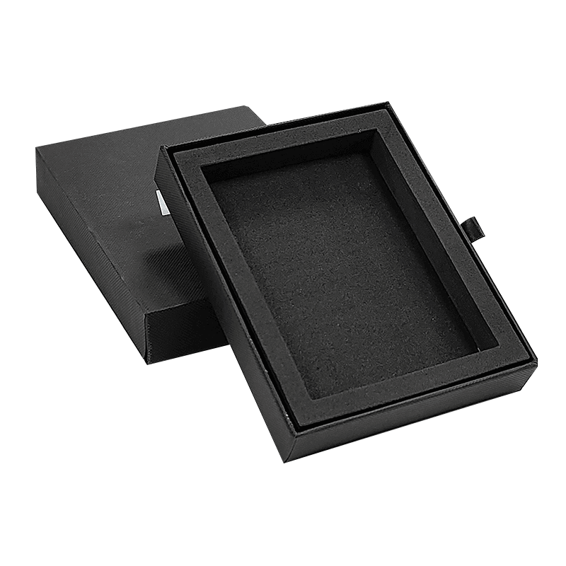  High-End Custom Logo Pendant Earrings with Luxury Sliding Drawer Gift Box