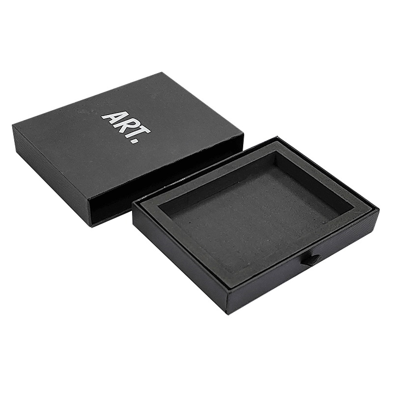  High-End Custom Logo Pendant Earrings with Luxury Sliding Drawer Gift Box