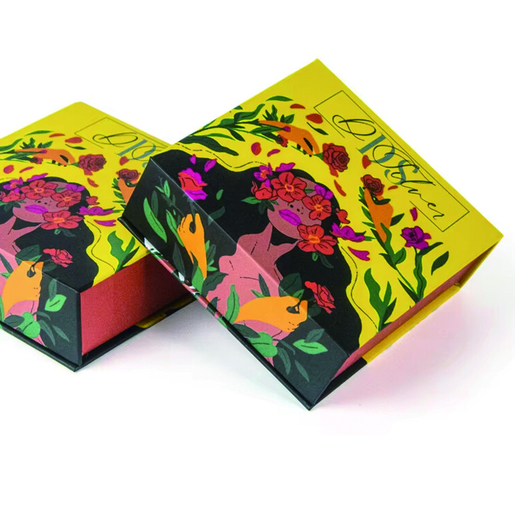 Custom Luxury Flip Lid Paper Jewelry Boxes with Logo for Wholesale & Gift Packaging