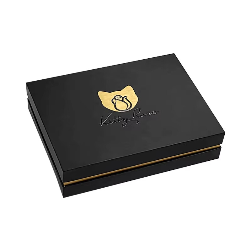 Custom Elegant Rigid Paperboard Gift Boxes with Lift-Off Lid & Matt Lamination