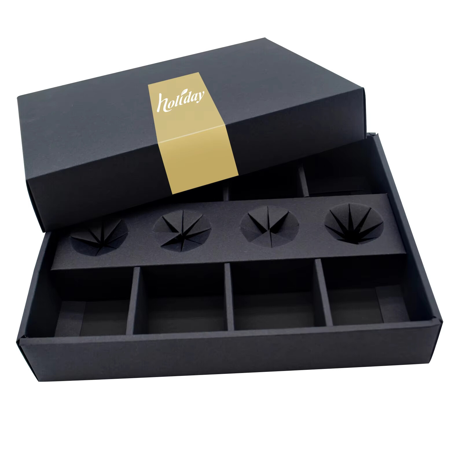 Custom Wholesale Black Party Chocolate Grazing Boxes & Catering Packaging Solutions