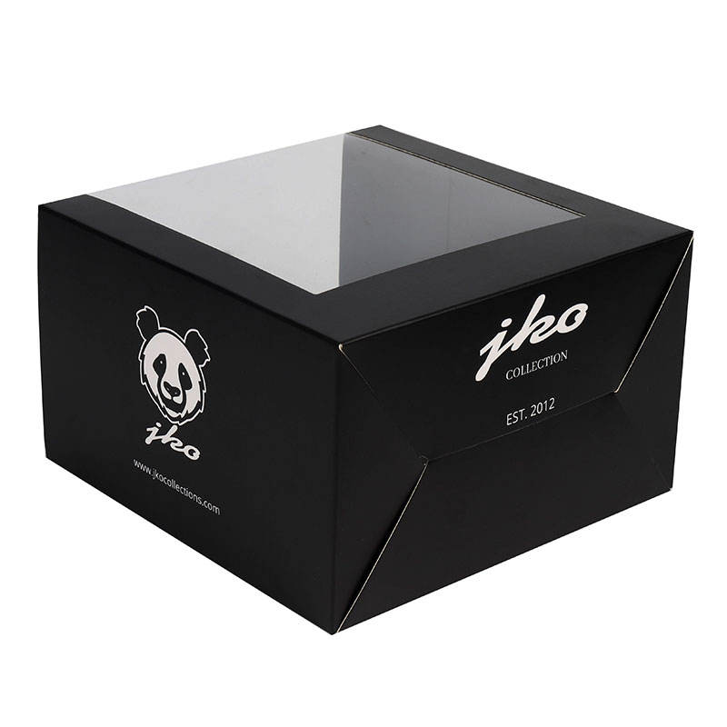  Custom Logo Design Hat Packaging Boxes - Wholesale Hip Hop Cap Baseball Hat Boxes with Clear Window