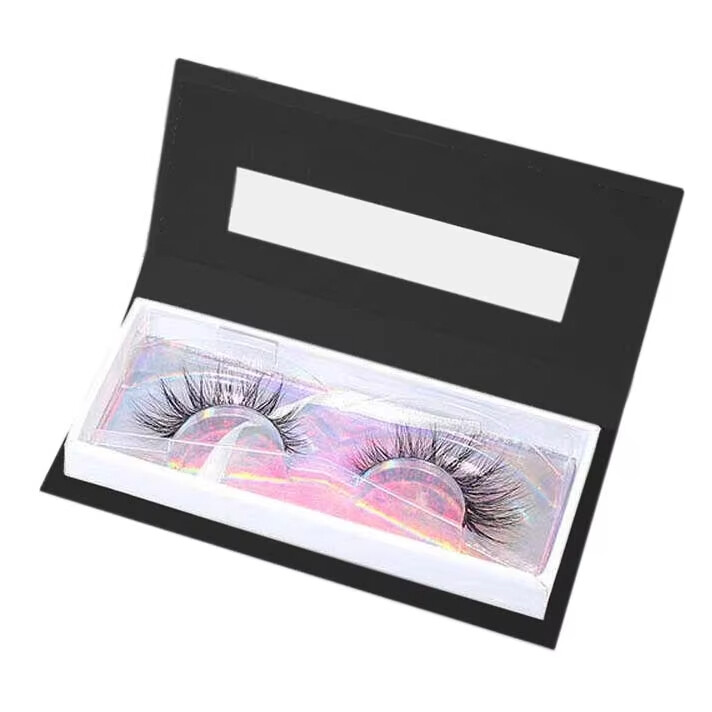  Custom Luxury Eyelash Packaging Boxes with Private Label & Custom Logo in Pink & Black