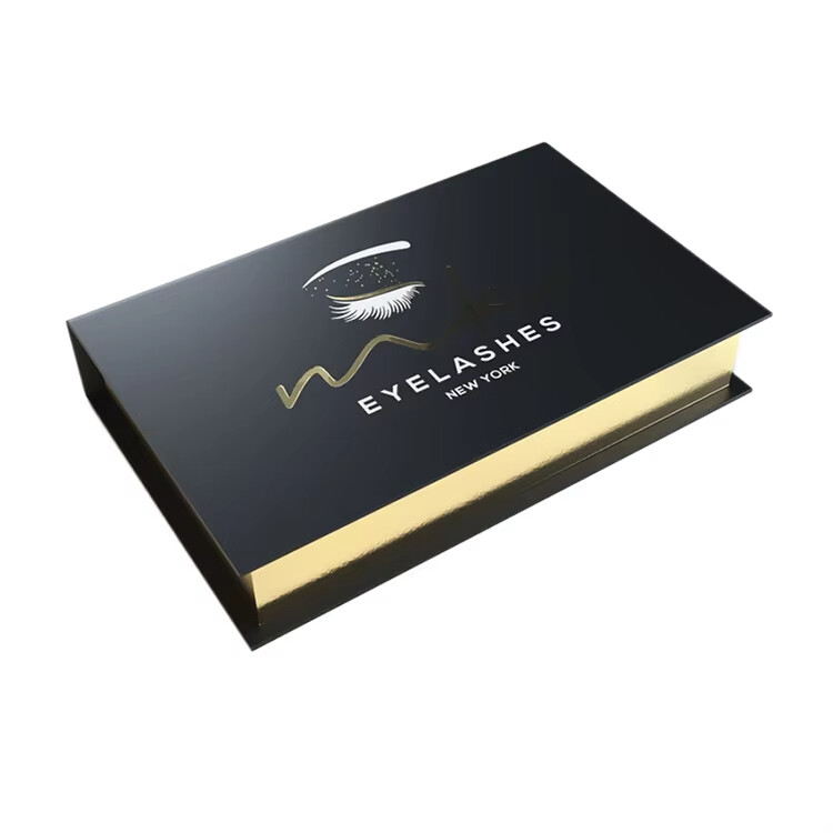  Custom Luxury Eyelash Packaging Boxes with Private Label & Custom Logo in Pink & Black