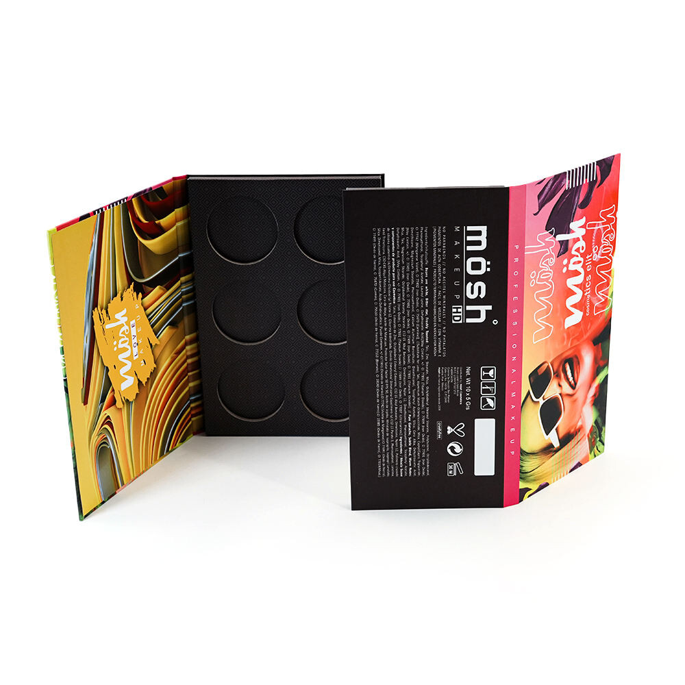  Custom Empty Makeup Eyeshadow & Blush Palette Private Label Packaging Boxes