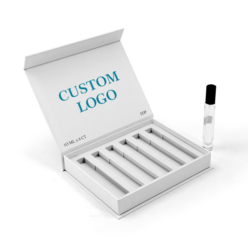  Customized 10ml & 15ml Travel Perfume Boxes: Fashionable Rigid Gift Packaging for Discovery Sets