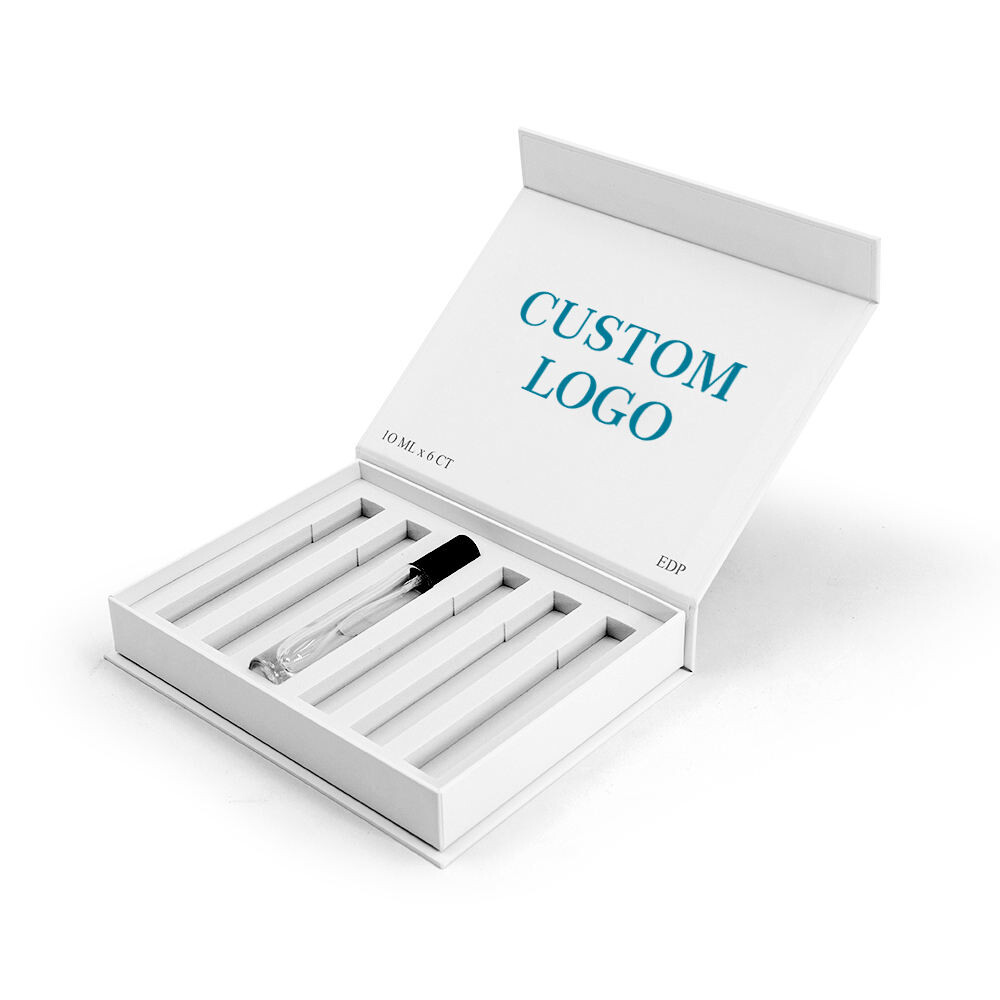  Customized 10ml & 15ml Travel Perfume Boxes: Fashionable Rigid Gift Packaging for Discovery Sets