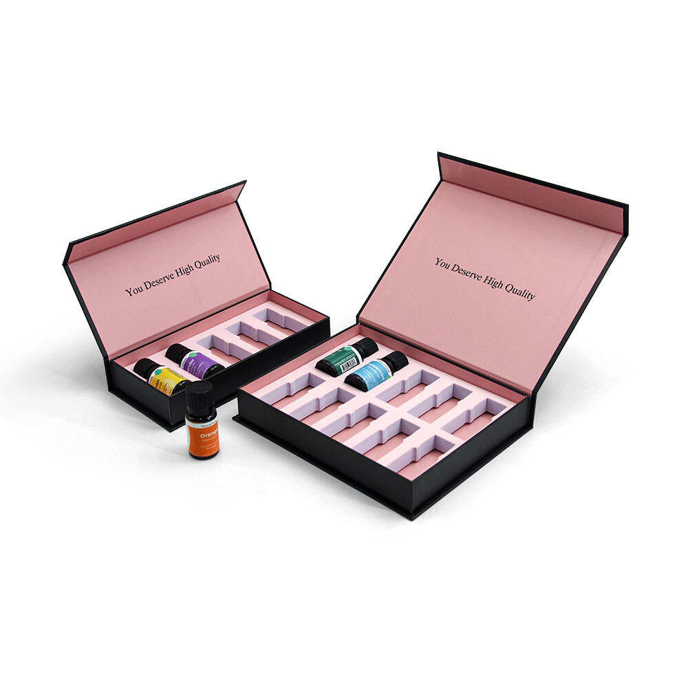  Custom Premium Aromatherapy Essential Oil Bottle Boxes with Gift Packaging