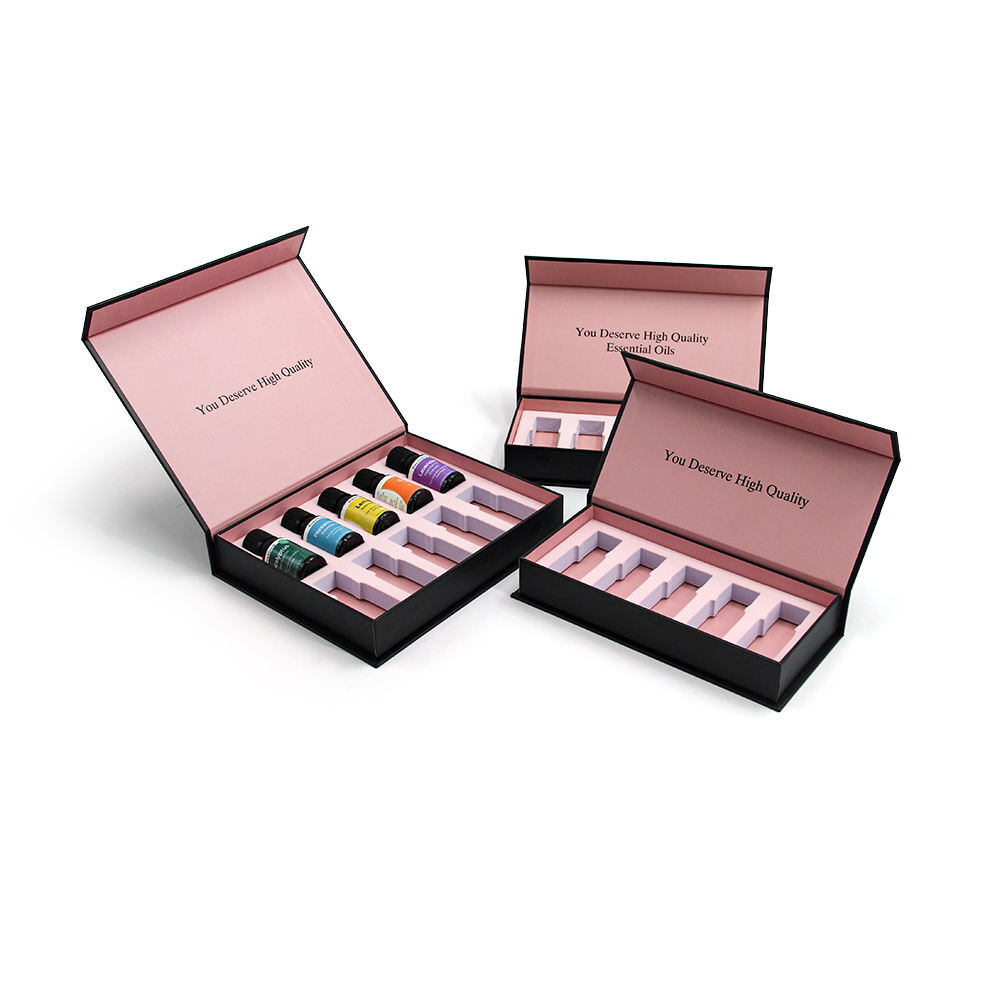  Custom Premium Aromatherapy Essential Oil Bottle Boxes with Gift Packaging