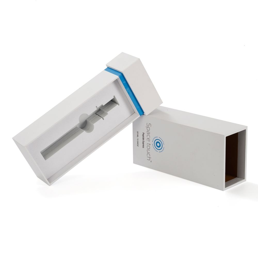  Custom Luxury Korean Beauty Skincare 10ml Cosmetic Glass Syringe Packaging Injection Box