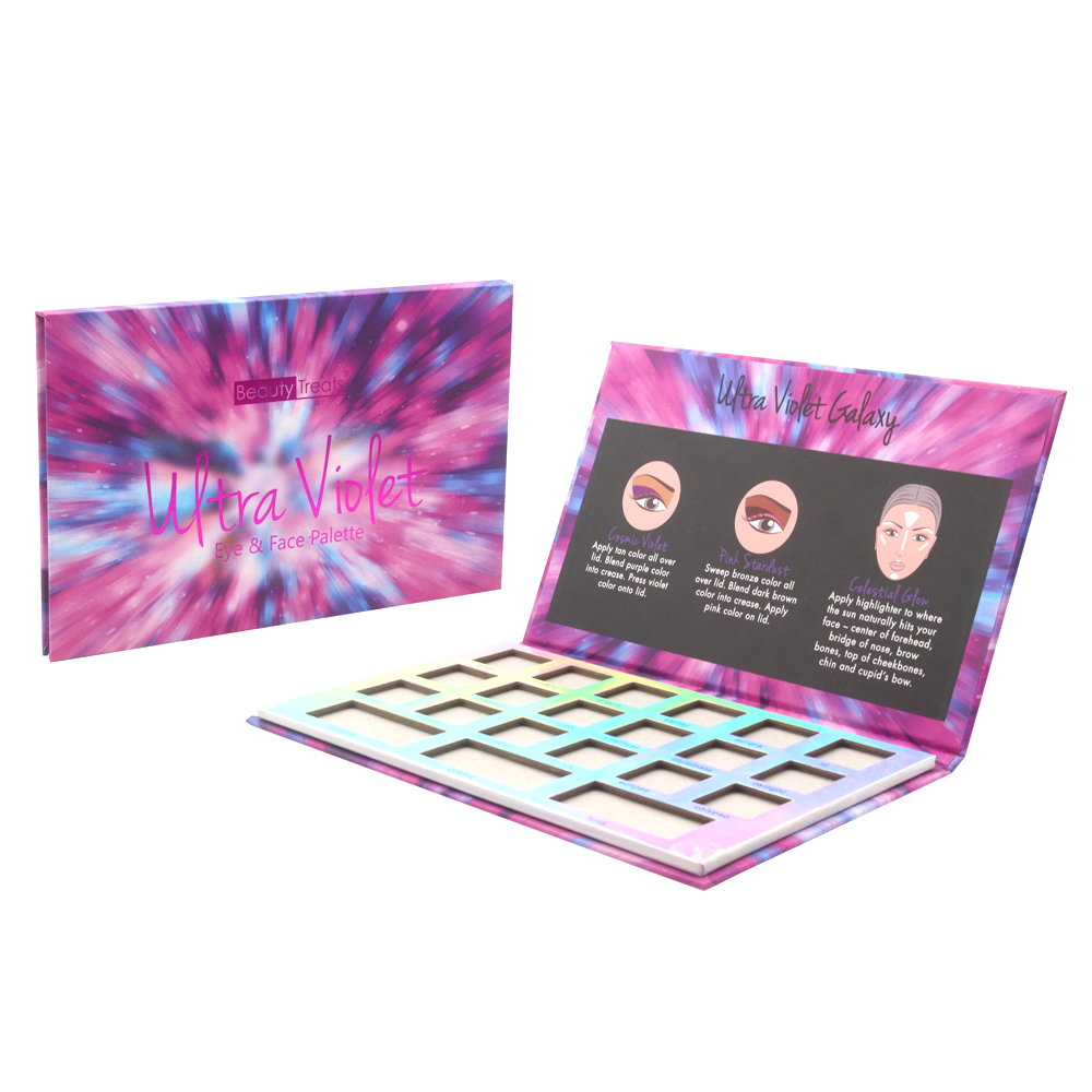  Custom Logo Eyeshadow Packaging Boxes - Eco-Friendly & High-Quality Cardboard Palettes